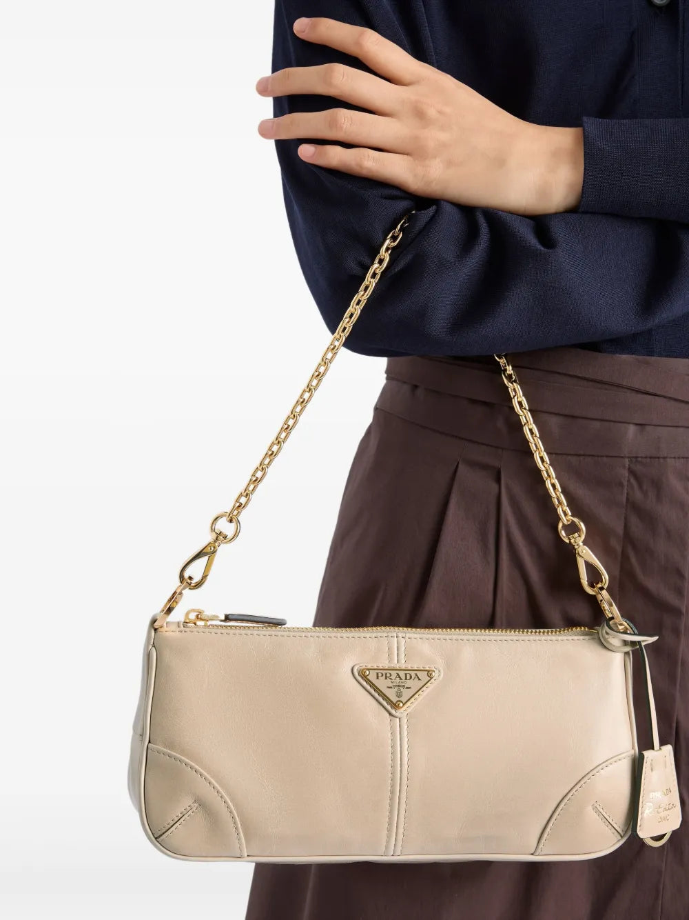 Prada Medium Re Edition Shoulder Bag — Same as shown — Size One Size — Side View