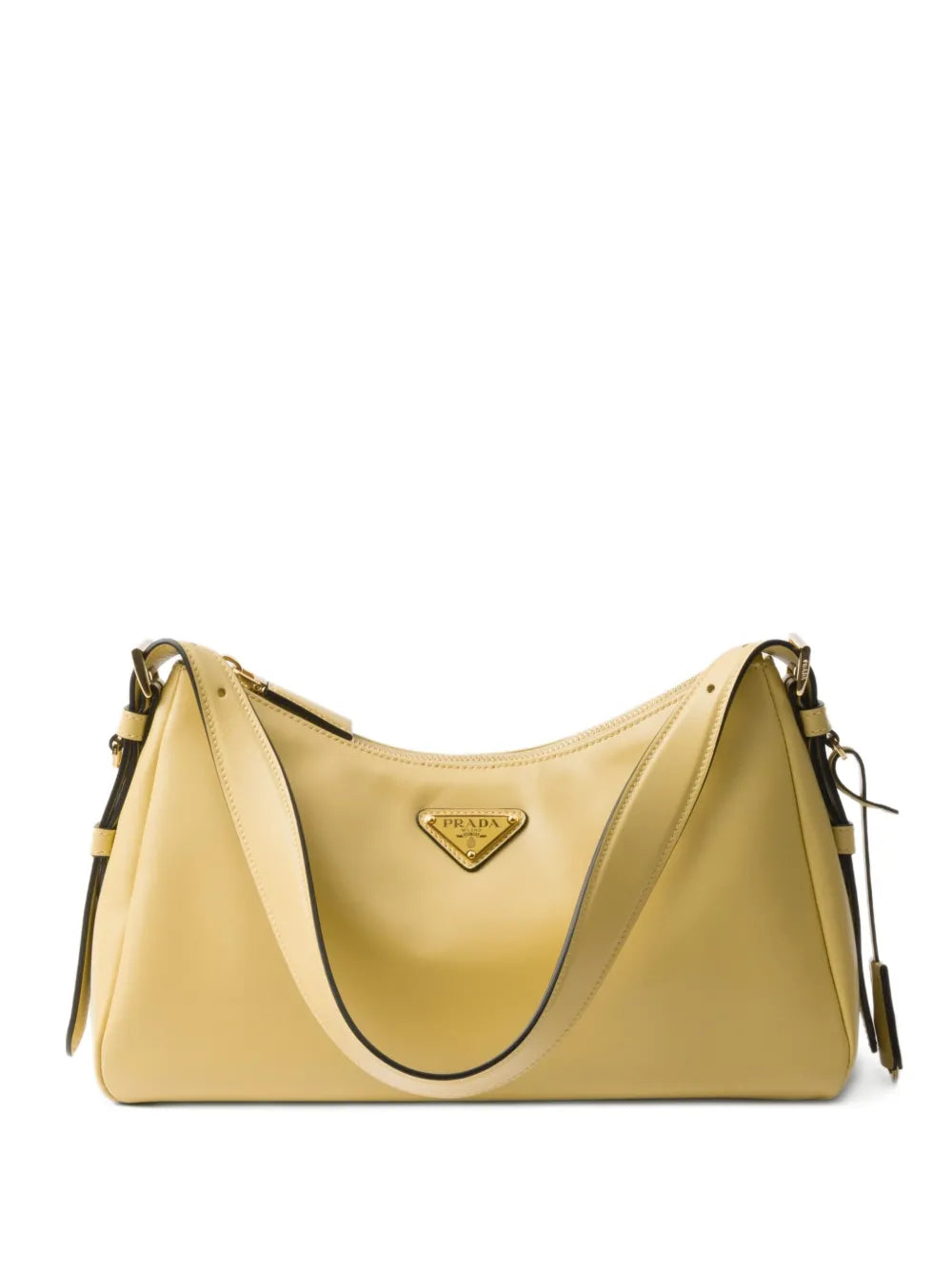 Prada Medium Aimee Leather Shoulder Bag — Same as shown — Size One Size — Front View