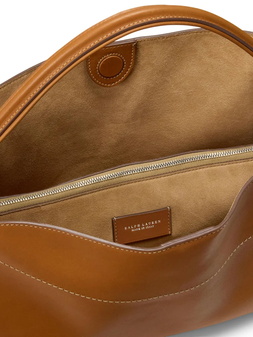 Ralph Lauren Collection Medium Leather Shoulder Bag — Same as shown — Size One Size — Detail View