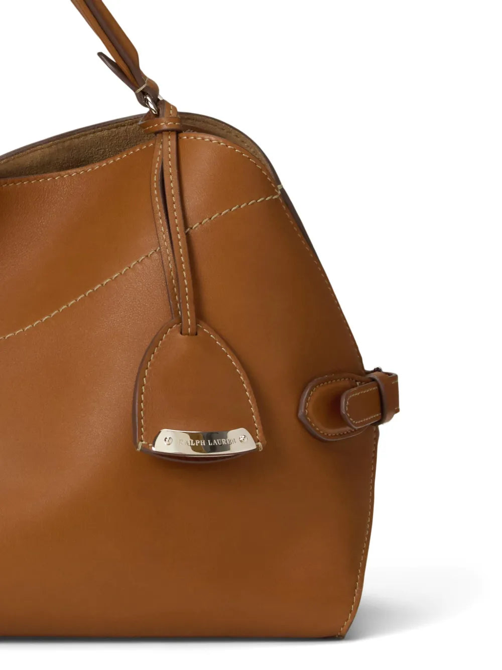 Ralph Lauren Collection Medium Leather Shoulder Bag — Same as shown — Size One Size — Lifestyle View
