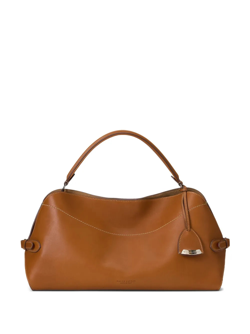 Ralph Lauren Collection Medium Leather Shoulder Bag — Same as shown — Size One Size — Front View