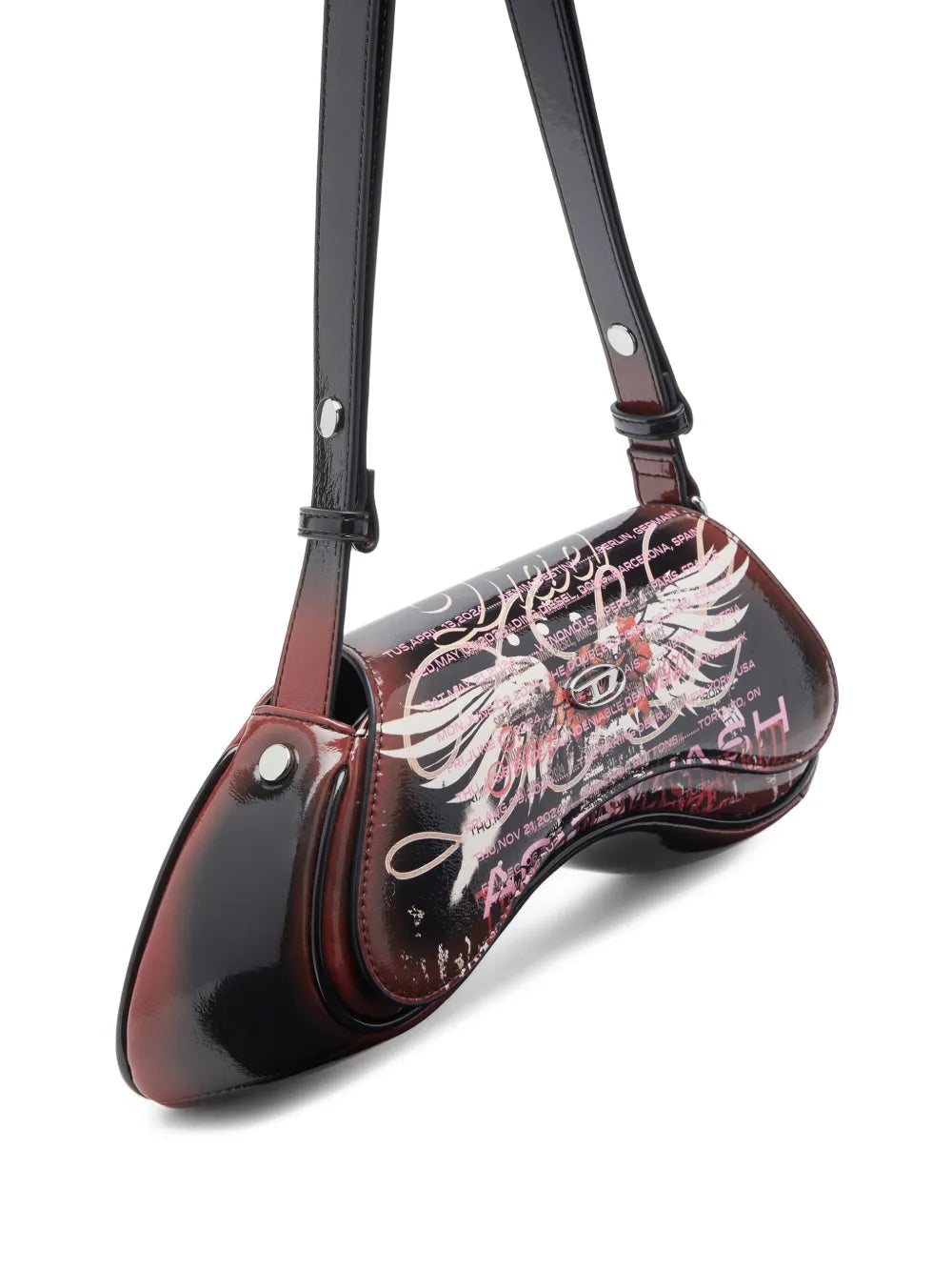 Diesel Remaster Capsule Play Crossbody Shoulder Bag — Same as shown — Size One Size — Top View