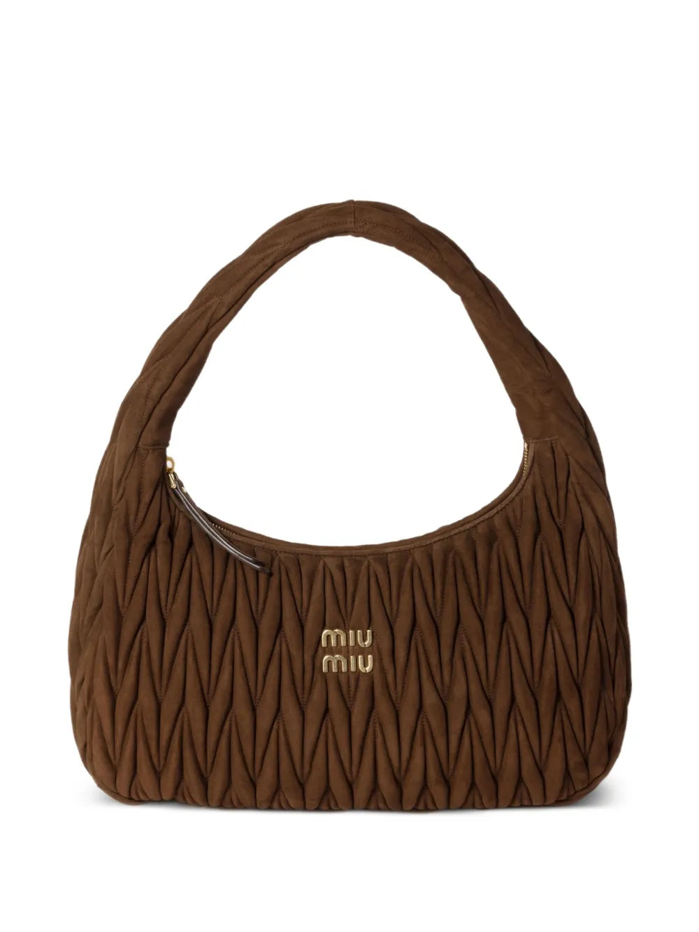 Miu Miu Wander Matelasse Shoulder Bag — Same as shown — Size One Size — Front View