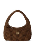 Miu Miu Wander Matelasse Shoulder Bag — Same as shown — Size One Size — Front View