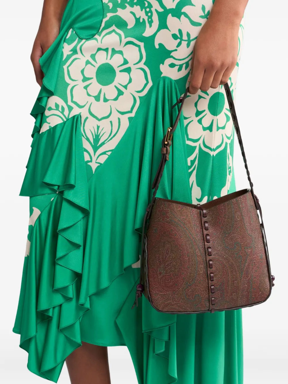 Etro Volcano Shoulder Bag — Same as shown — Size One Size — Side View
