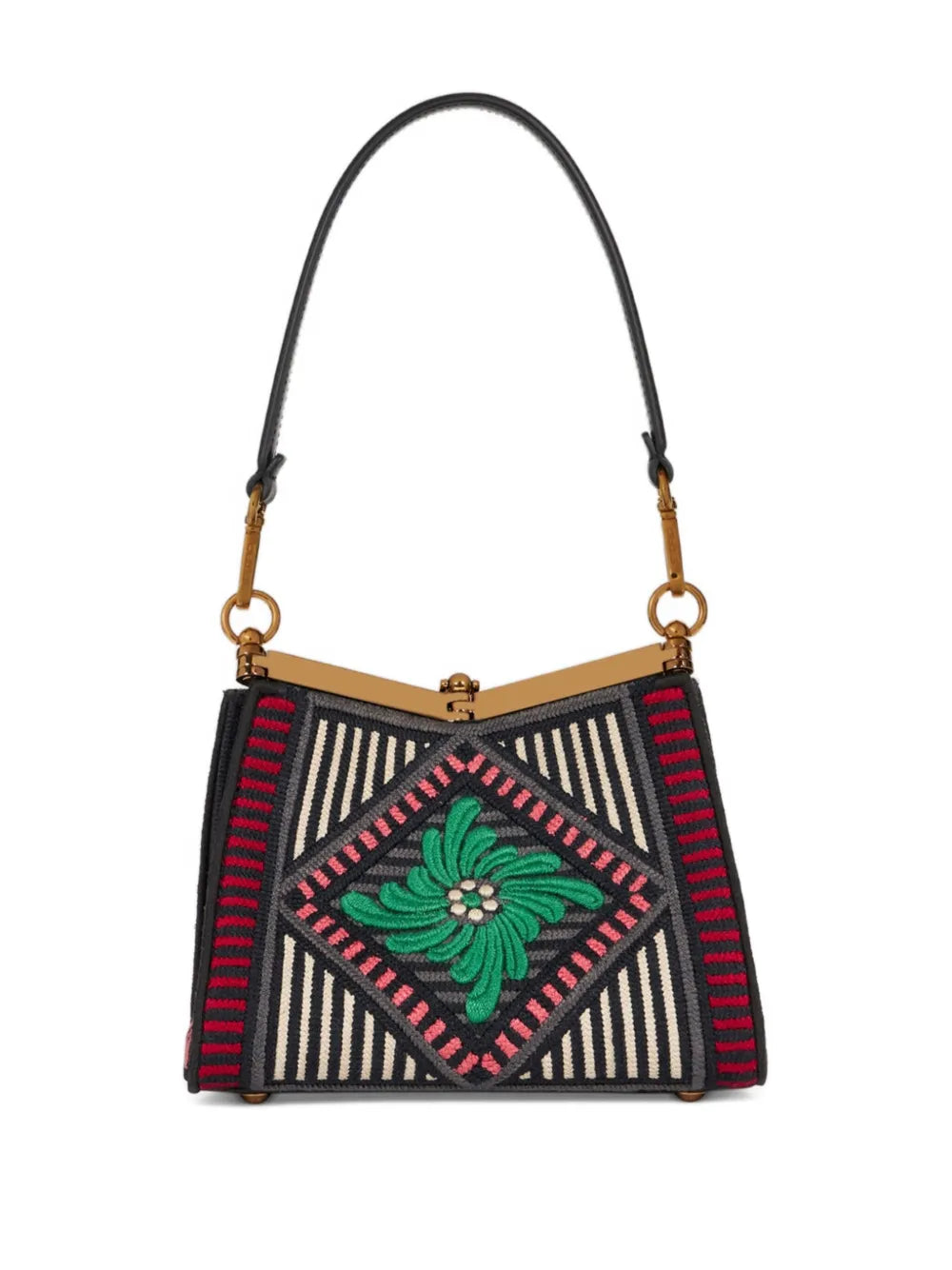Etro Small Vela Shoulder Bag — Same as shown — Size One Size — Back View