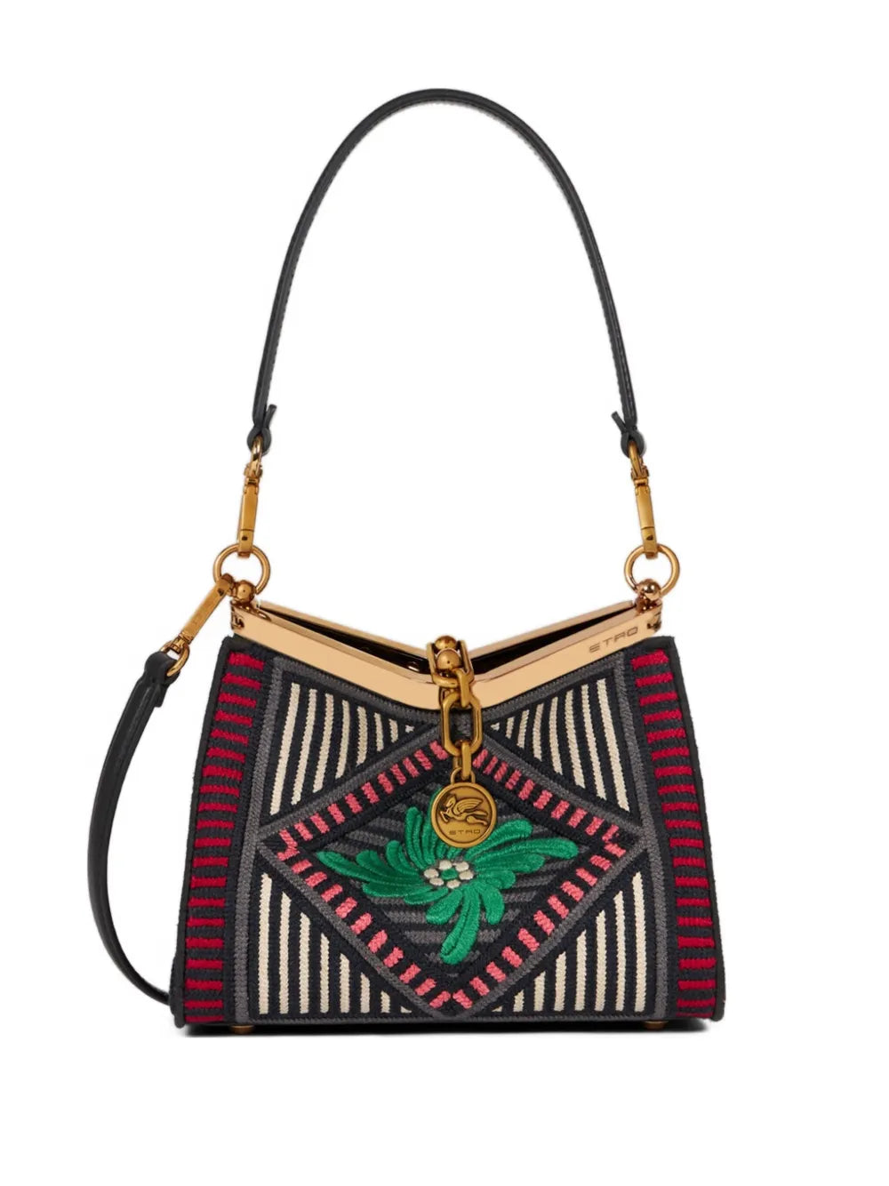 Etro Small Vela Shoulder Bag — Same as shown — Size One Size — Front View