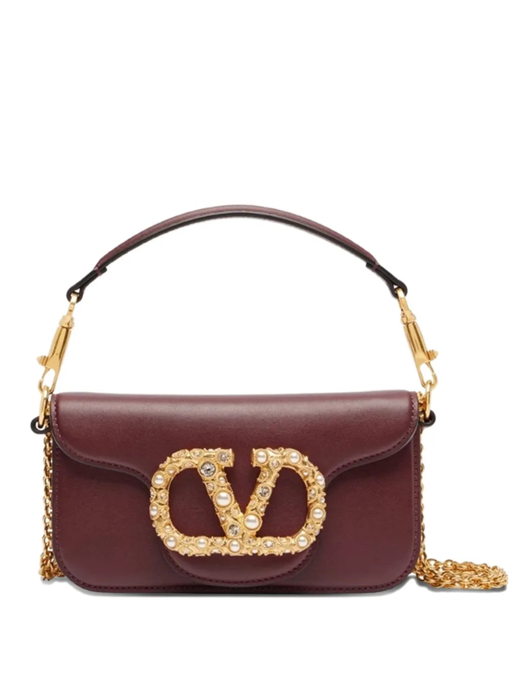 Valentino Garavani Small Loco Shoulder Bag — Same as shown — Size One Size — Front View