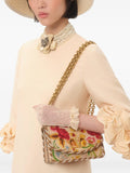 Valentino Garavani Small Vain Embroidered Shoulder Bag — Same as shown — Size One Size — Front View