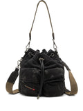 Diesel Drawstring Pocket Shoulder Bag — Same as shown — Size One Size — Front View