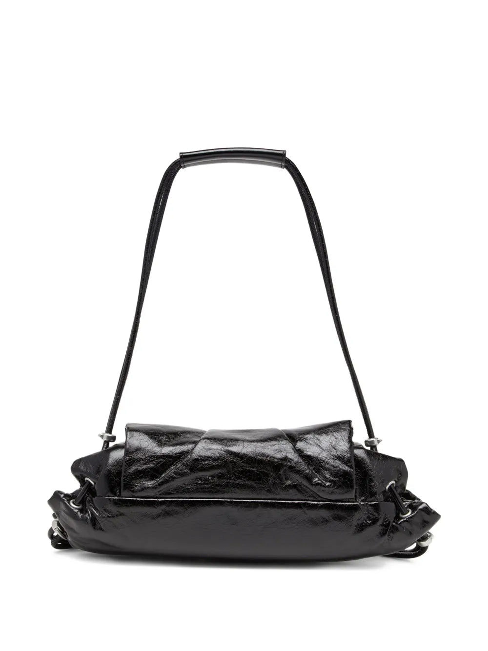 Diesel Small Scrunch D Shoulder Bag — Same as shown — Size One Size — Side View