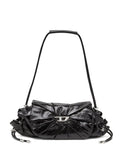 Diesel Small Scrunch D Shoulder Bag — Same as shown — Size One Size — Front View