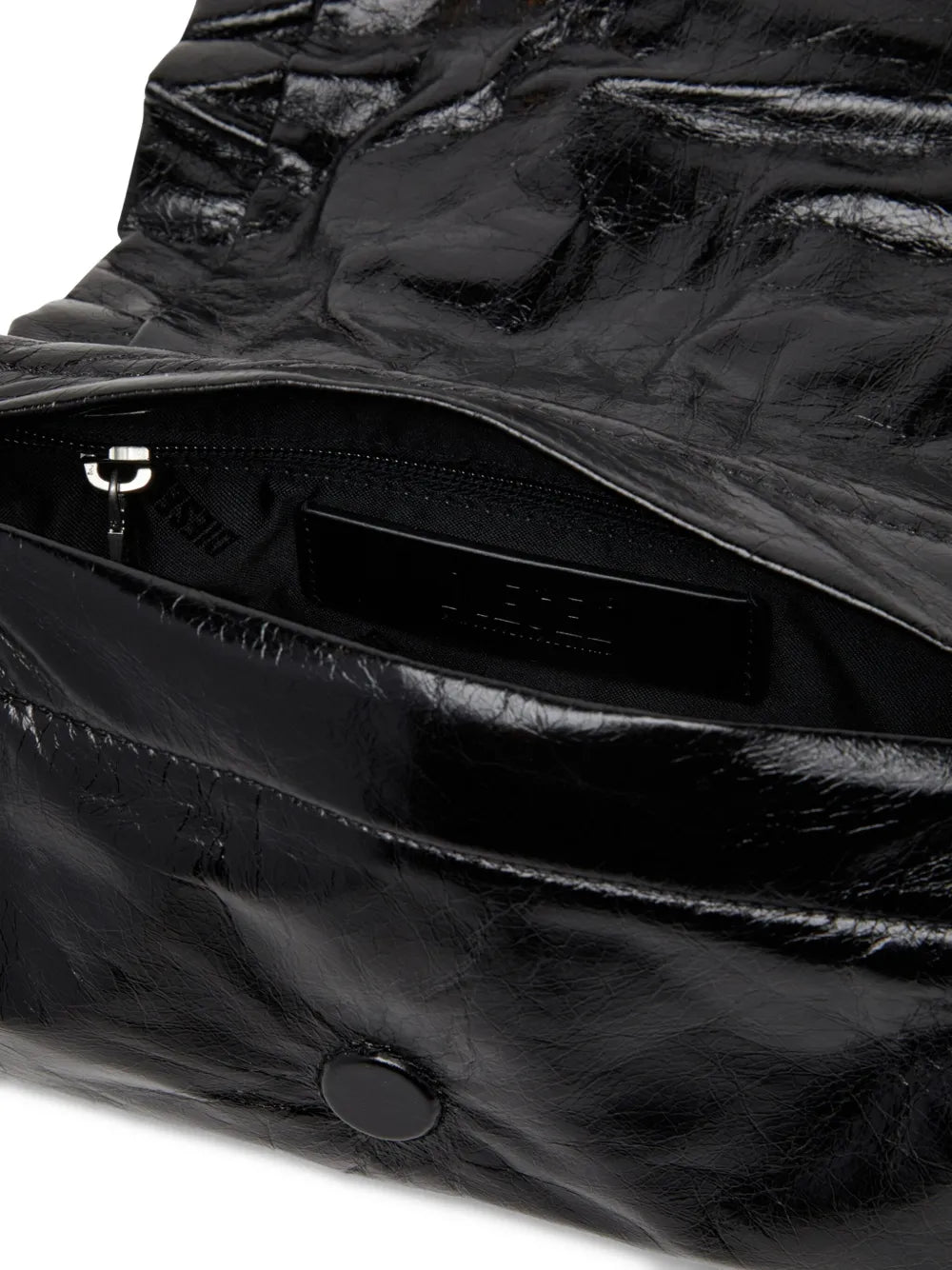 Diesel Small Scrunch D Shoulder Bag — Same as shown — Size One Size — Top View