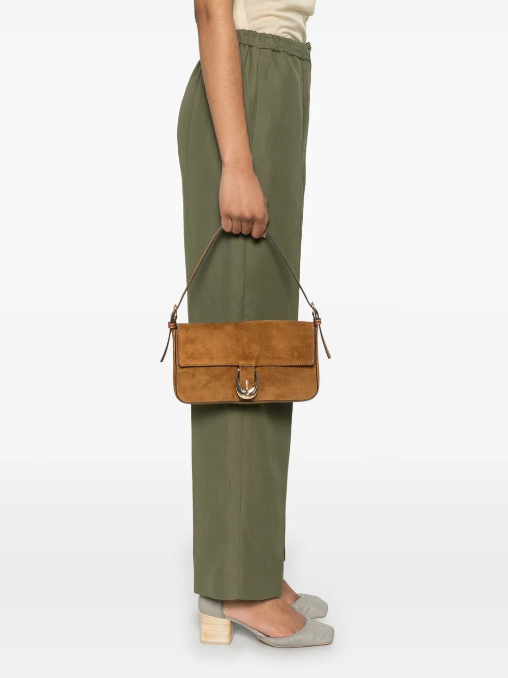 Staud Harlow Shoulder Bag — Same as shown — Size One Size — Side View