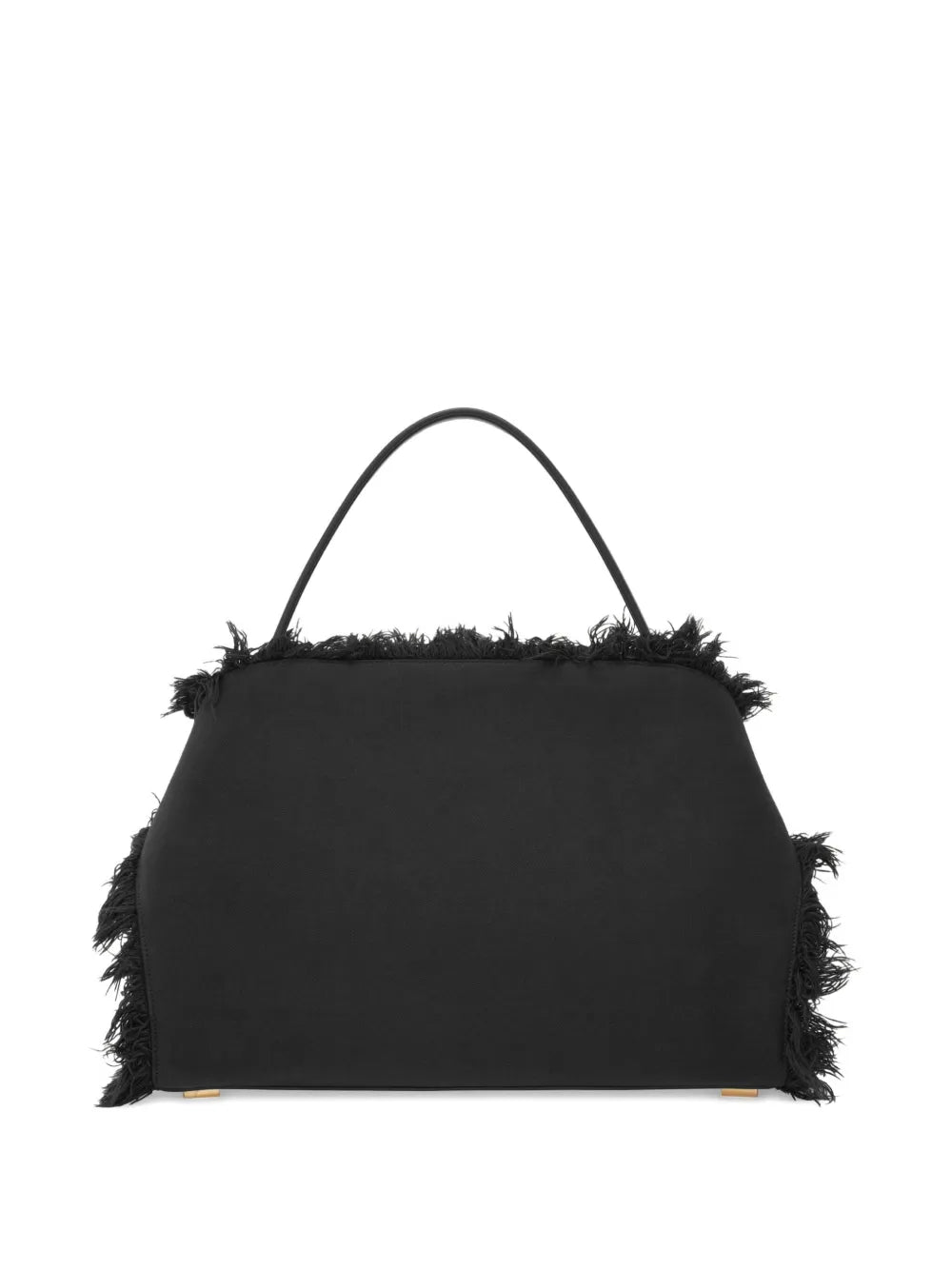 Ferragamo Large Hug Fringe Detail Shoulder Bag — Same as shown — Size One Size — Top View