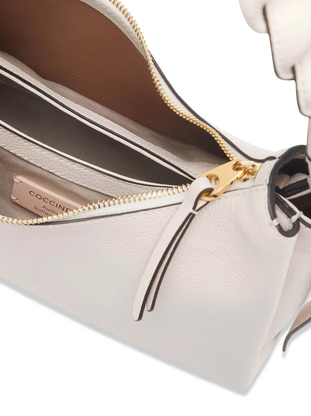 Coccinelle Leather Shoulder Bag — Same as shown — Size One Size — Top View
