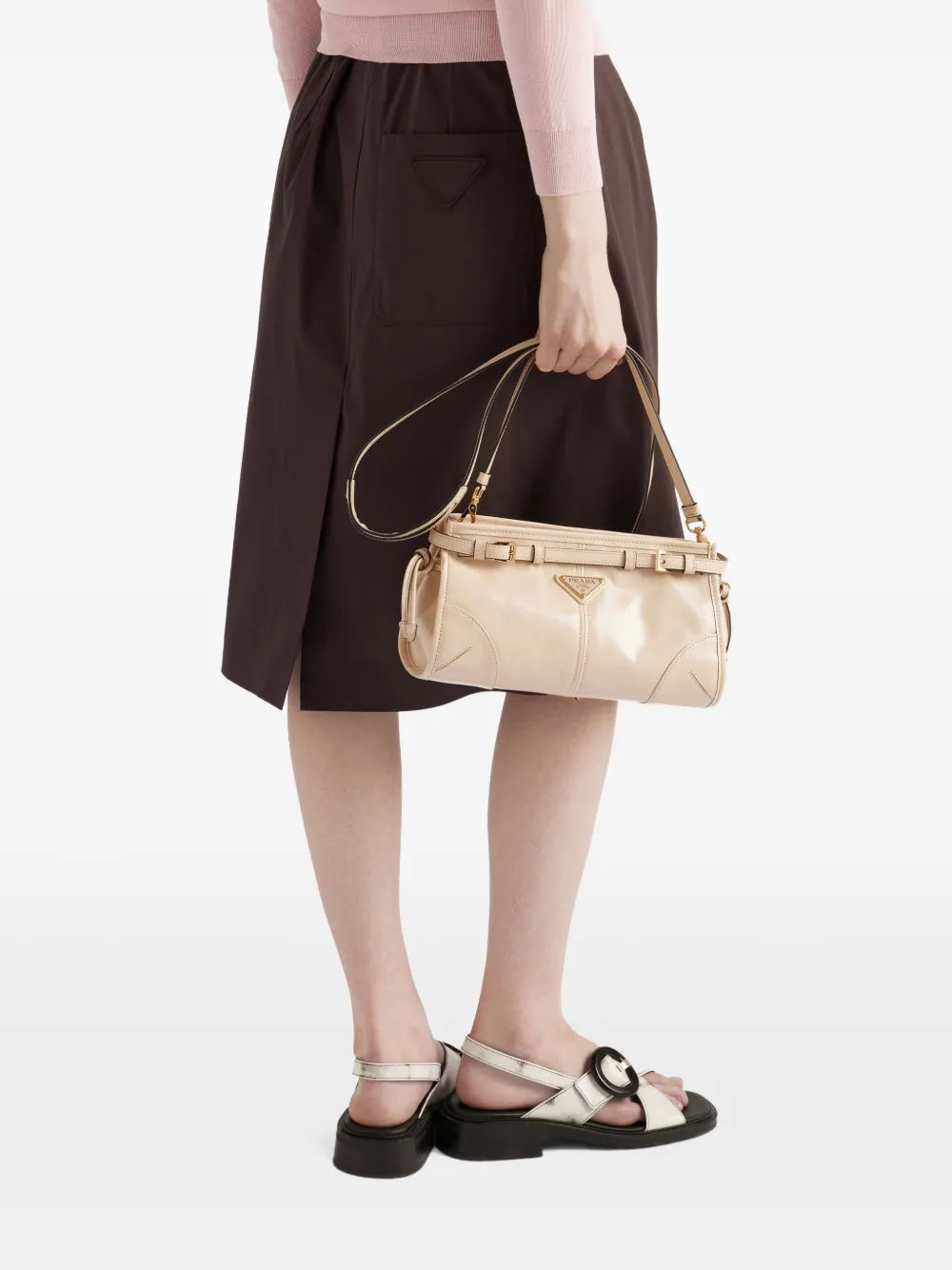 Prada Bonnie Cross Body Bag — Same as shown — Size One Size — Back View