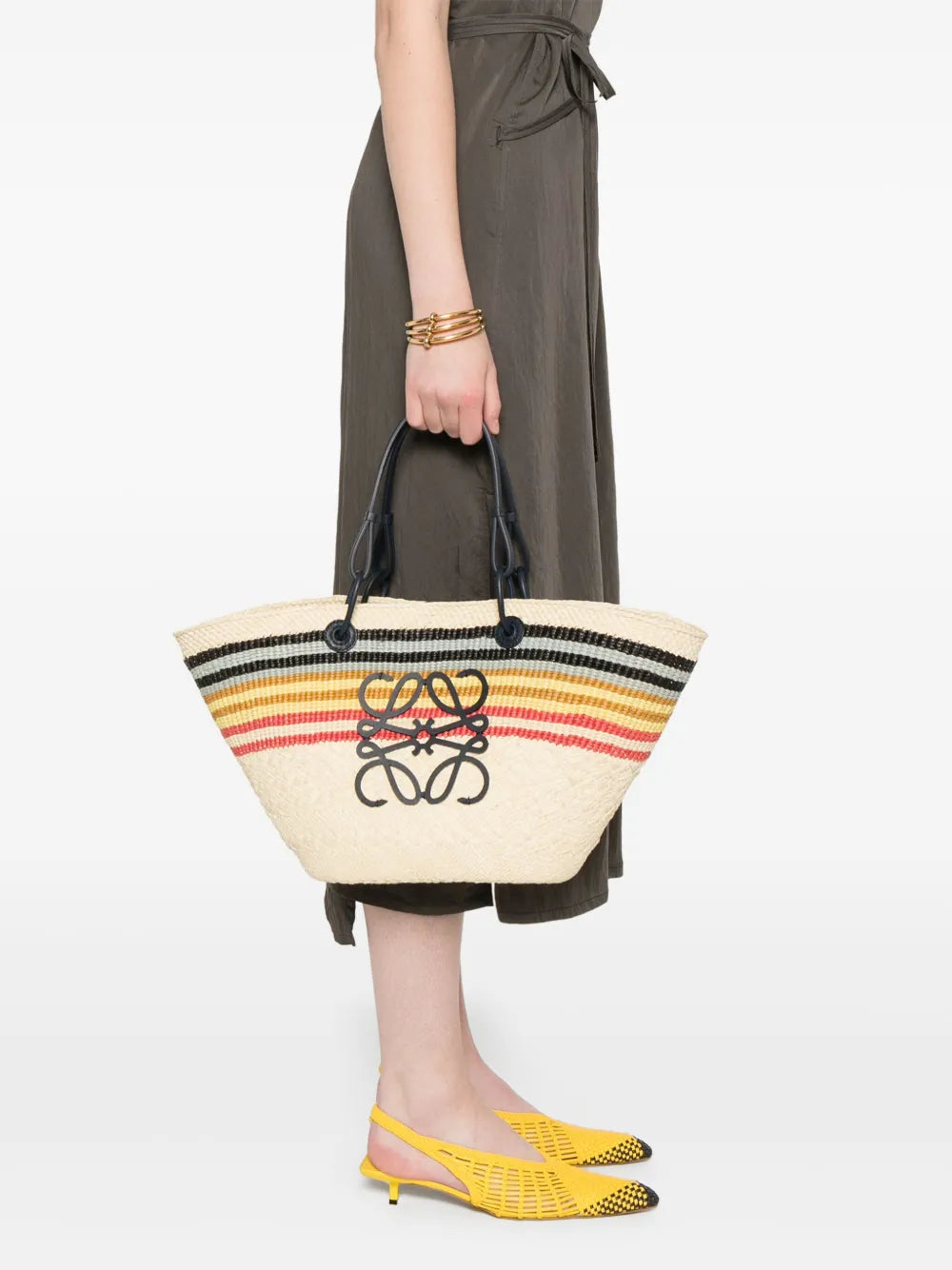 Loewe Medium Anagram Shoulder Bag — Same as shown — Size One Size — Side View