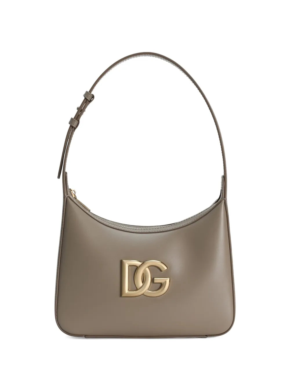 Dolce Gabbana Leather Shoulder Bag — Same as shown — Size One Size — Front View