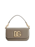 Dolce Gabbana Leather Shoulder Bag — Same as shown — Size One Size — Front View