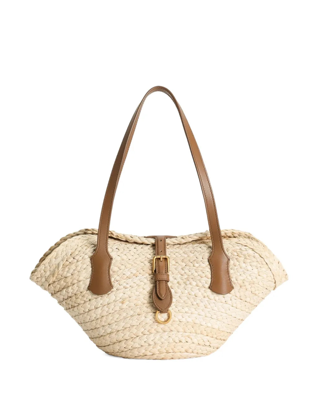 Dolce Gabbana Woven Raffia Basket Bag — Same as shown — Size One Size — Front View