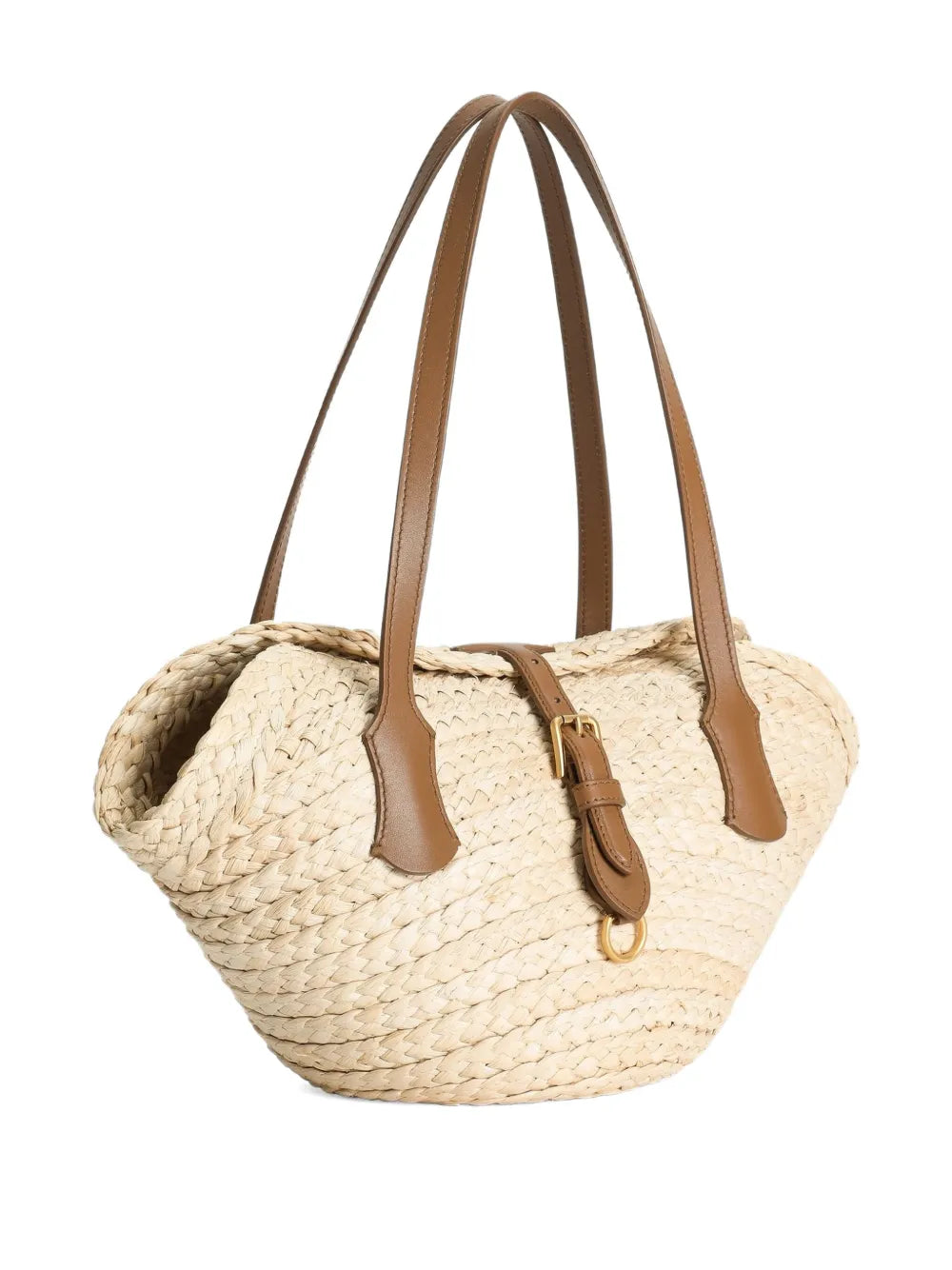 Dolce Gabbana Woven Raffia Basket Bag — Same as shown — Size One Size — Top View