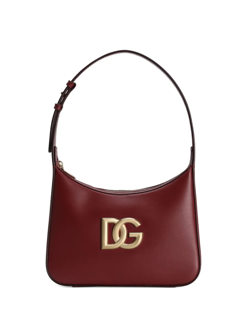 Dolce Gabbana Leather Shoulder Bag — Same as shown — Size One Size — Front View