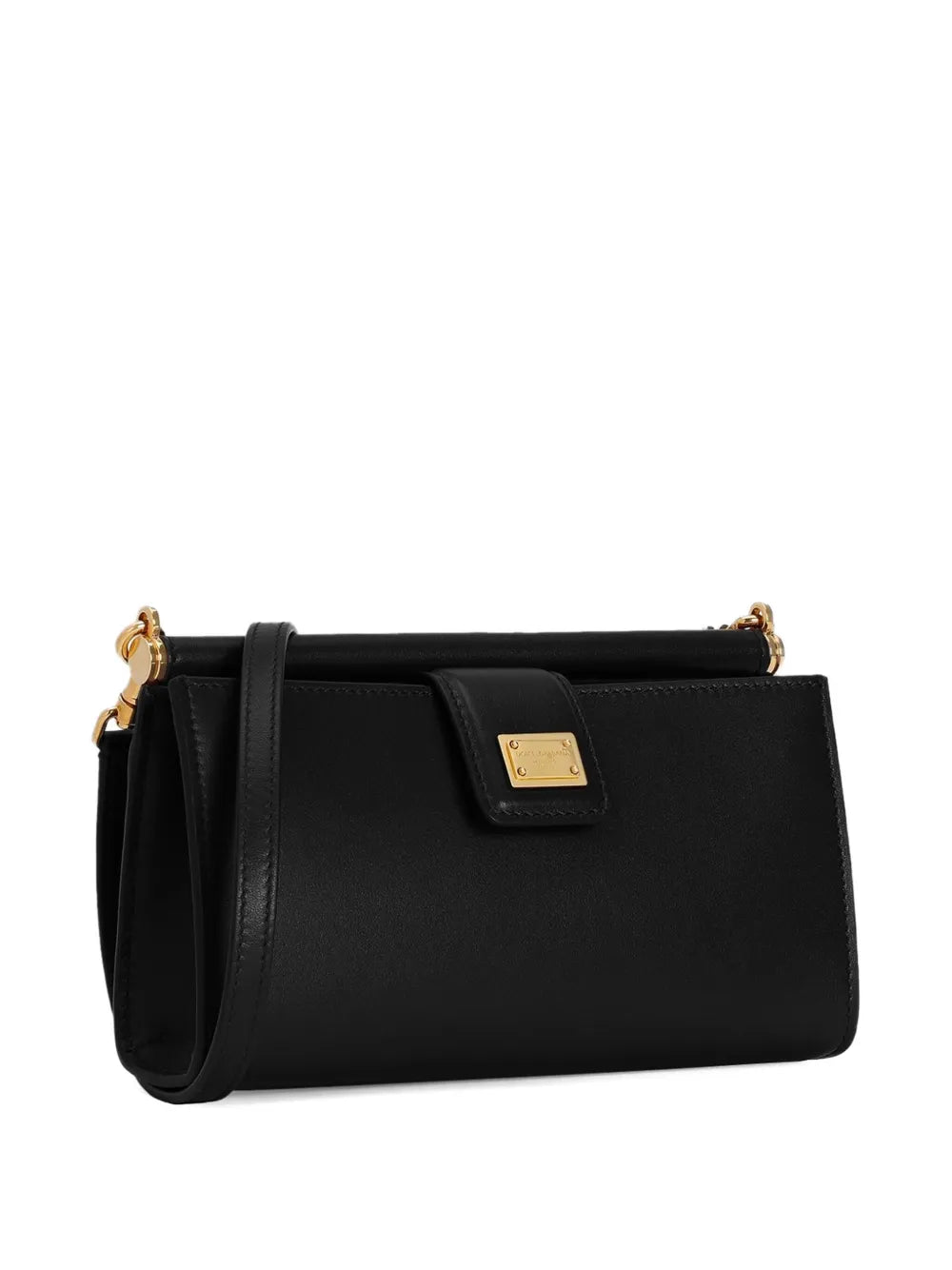 Dolce Gabbana Leather Shoulder Bag — Same as shown — Size One Size — Back View