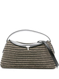 Toteme Woven Leather Top Handle Bag — Same as shown — Size One Size — Front View