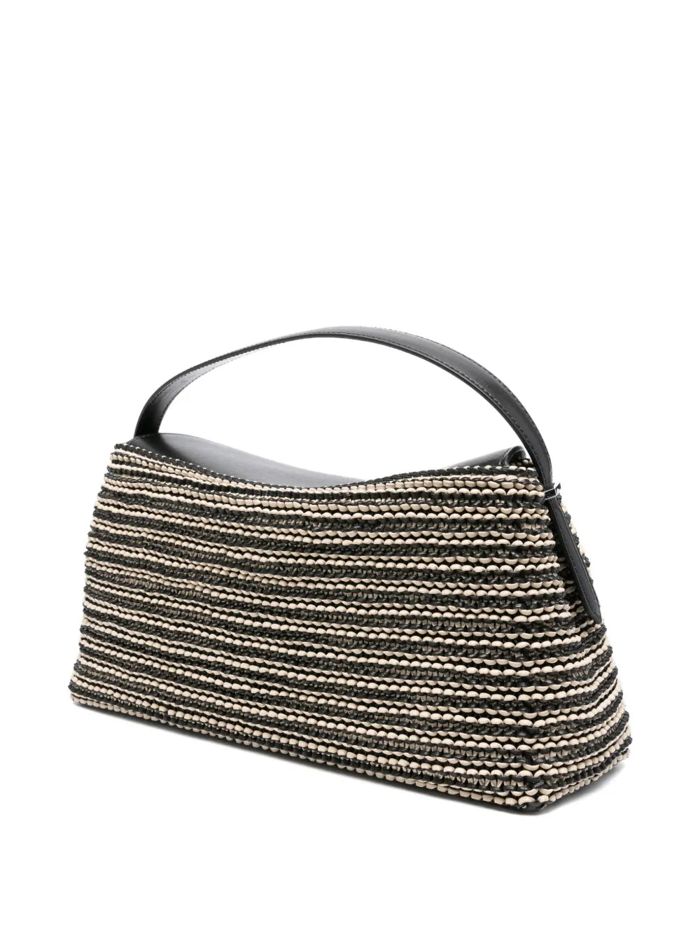 Toteme Woven Leather Top Handle Bag — Same as shown — Size One Size — Side View