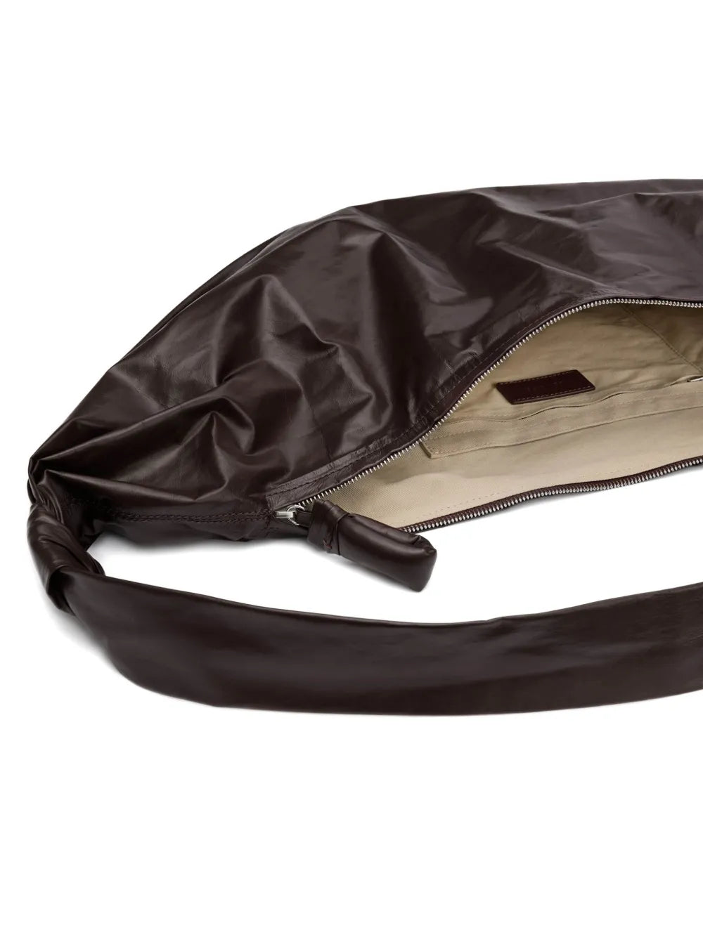 Lemaire Large Soft Croissant Shoulder Bag — Same as shown — Size One Size — Top View