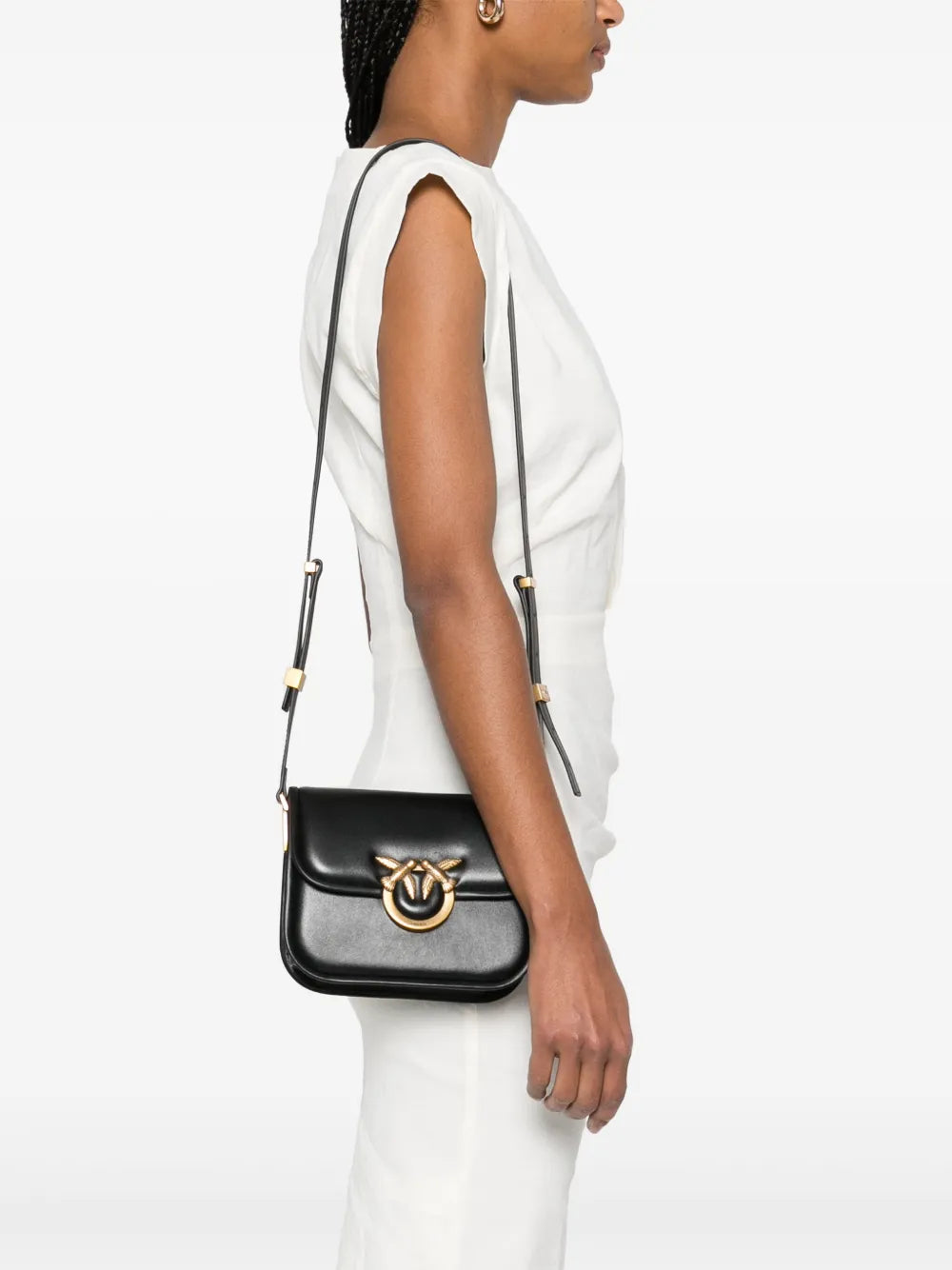 Pinko Mini Love Box Shoulder Bag — Same as shown — Size One Size — Side View