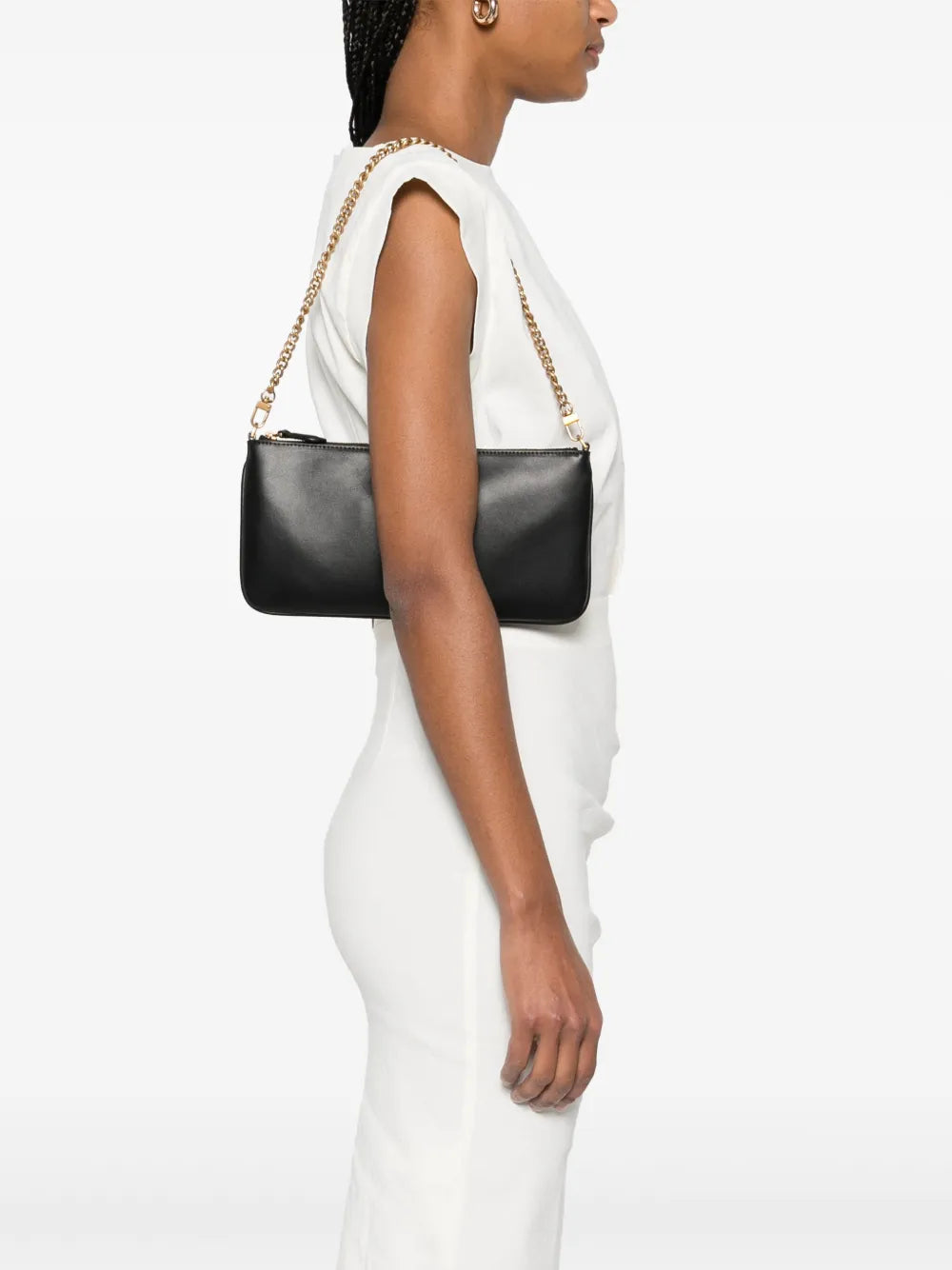 Pinko Horizontal Flat Shoulder Bag — Same as shown — Size One Size — Side View