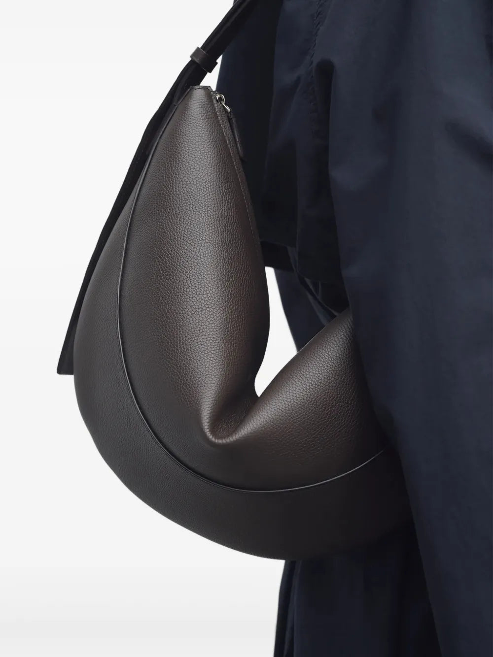 The Row Jouve Slouchy Shoulder Bag — Same as shown — Size One Size — Side View