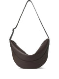 The Row Jouve Slouchy Shoulder Bag — Same as shown — Size One Size — Front View