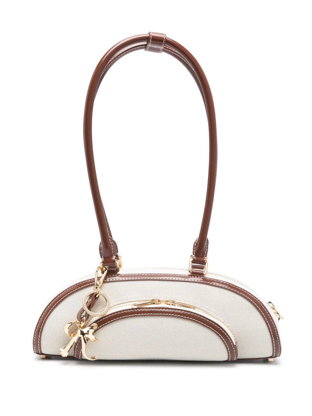 Self Portrait Canvas Shoulder Bag — Same as shown — Size One Size — Front View