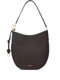 Ferragamo Leather Shoulder Bag — Same as shown — Size One Size — Front View