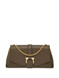 Ferragamo Front Flap Shoulder Bag — Same as shown — Size One Size — Front View