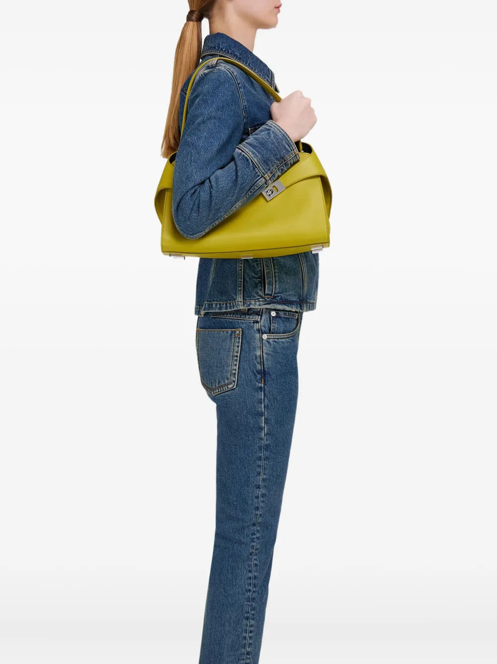 Ferragamo Hug Shoulder Bag — Same as shown — Size One Size — Side View