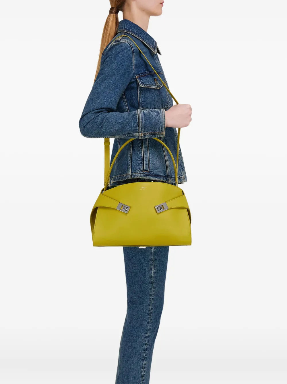 Ferragamo Hug Shoulder Bag — Same as shown — Size One Size — Back View