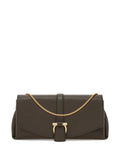 Ferragamo Leather Shoulder Bag — Same as shown — Size One Size — Front View