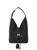 Ferragamo Leather Hobo Shoulder Bag — Same as shown — Size One Size — Front View