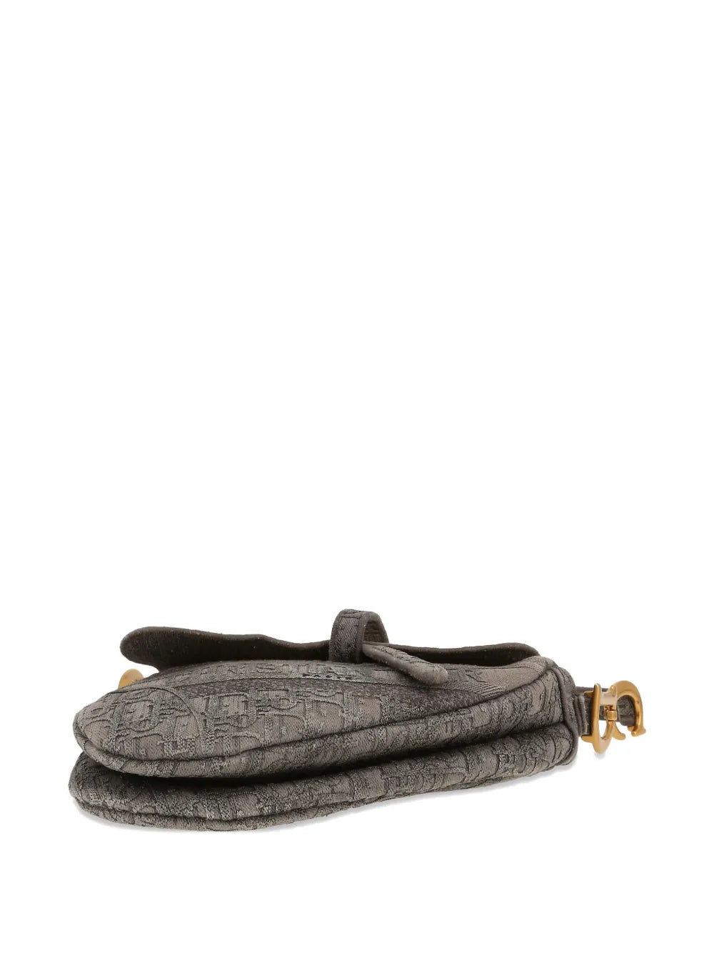 Christian Dior Pre Owned Medium Saddle Oblique Handbag — Same as shown — Size One Size — Back View