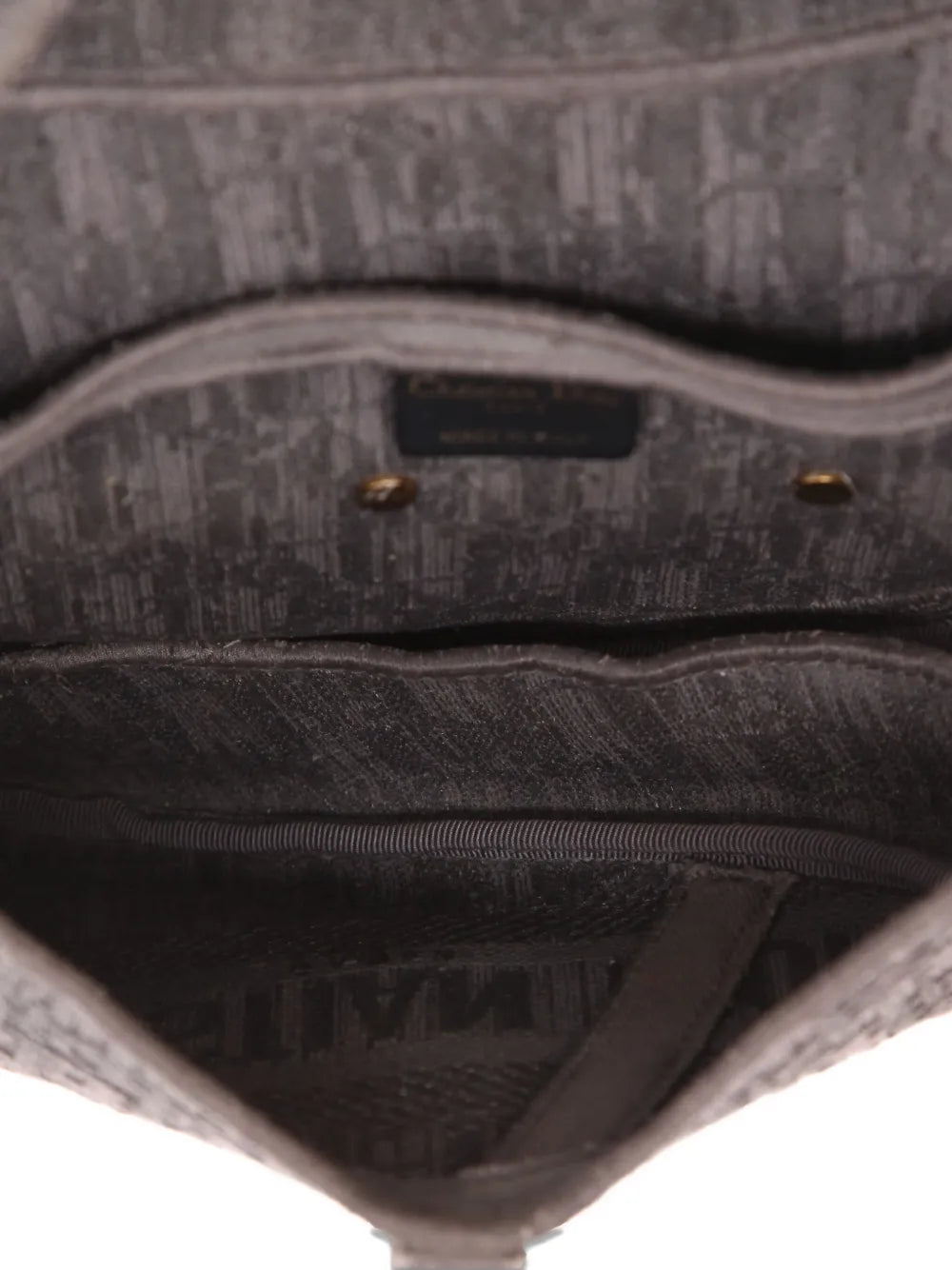 Christian Dior Pre Owned Medium Saddle Oblique Handbag — Same as shown — Size One Size — Detail View