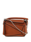 Loewe Pre Owned Mini Puzzle Shoulder Bag — Same as shown — Size One Size — Front View
