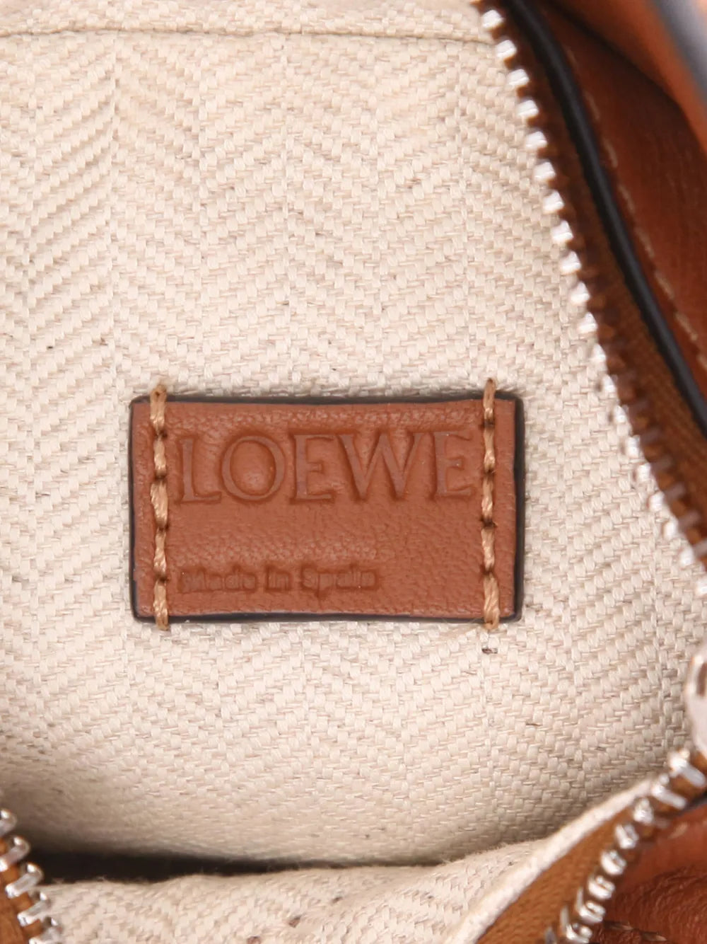 Loewe Pre Owned Mini Puzzle Shoulder Bag — Same as shown — Size One Size — Top View