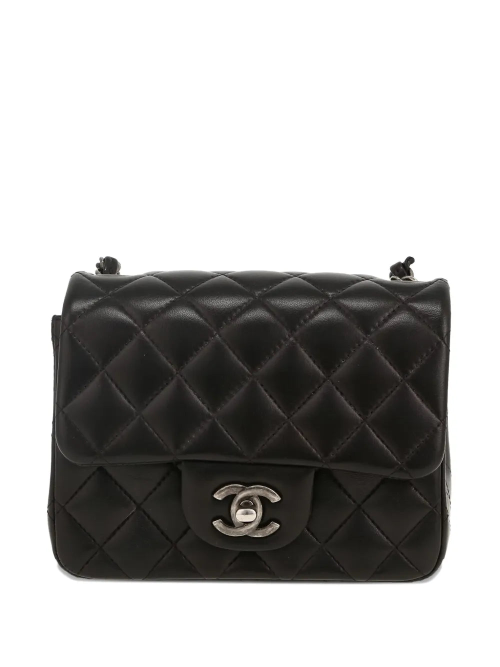 Chanel Pre Owned Mini Carre Shoulder Bag — Same as shown — Size One Size — Front View