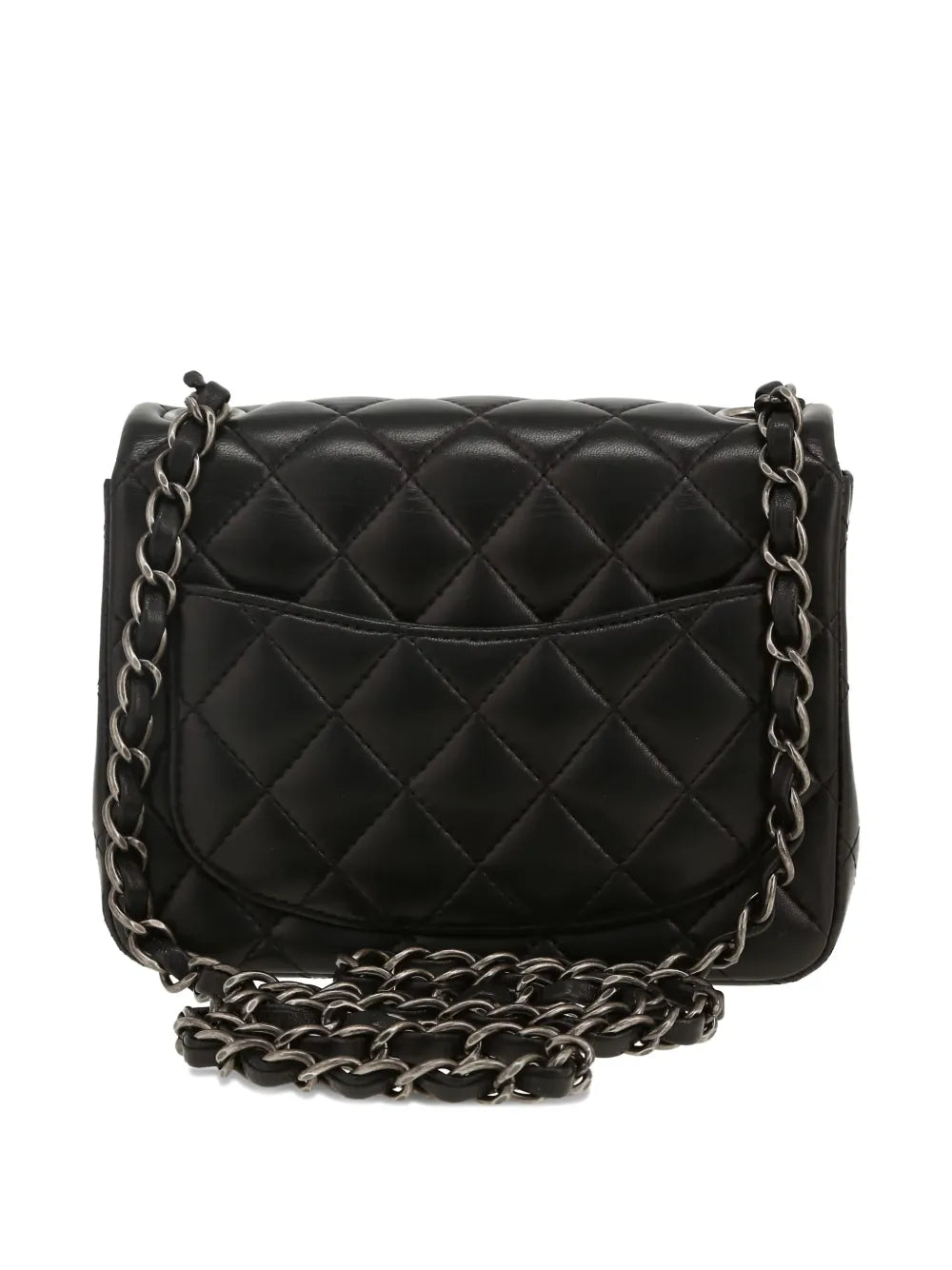 Chanel Pre Owned Mini Carre Shoulder Bag — Same as shown — Size One Size — Side View