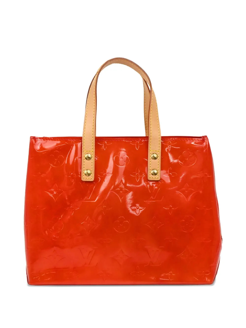 Louis Vuitton Pre Owned 2002 Monogram Vernis Reade Pm Handbag — Same as shown — Size One Size — Front View