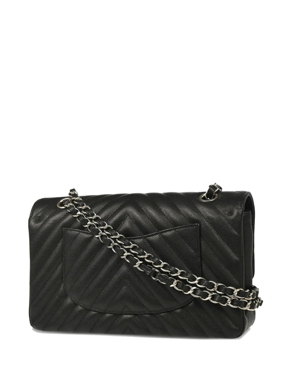 Chanel Pre Owned 2017 Medium Classic Double Flap Shoulder Bag — Same as shown — Size One Size — Side View